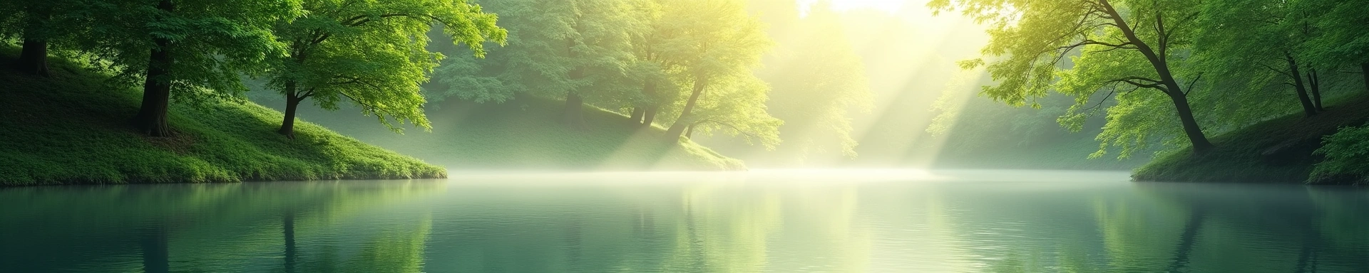 Serene natural landscape representing health and beauty